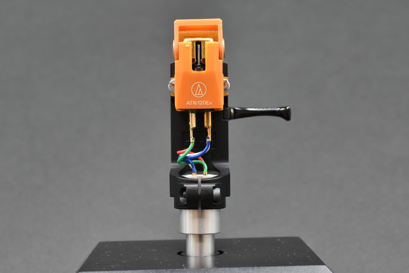 Audio-Technica Audio Technica AT120Ea AT-120Ea MM Cartridge w/ AT-MS11 Headshel – phono cartridge or stylus – high-fidelity audio component for vinyl enthusiasts