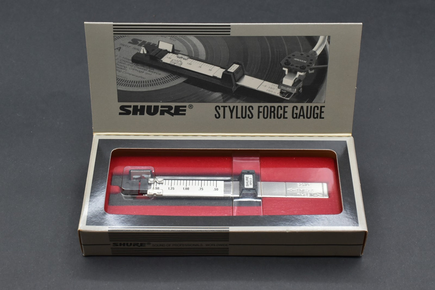 NOS! SHURE SFG-2 Stylus Forse Gauge.