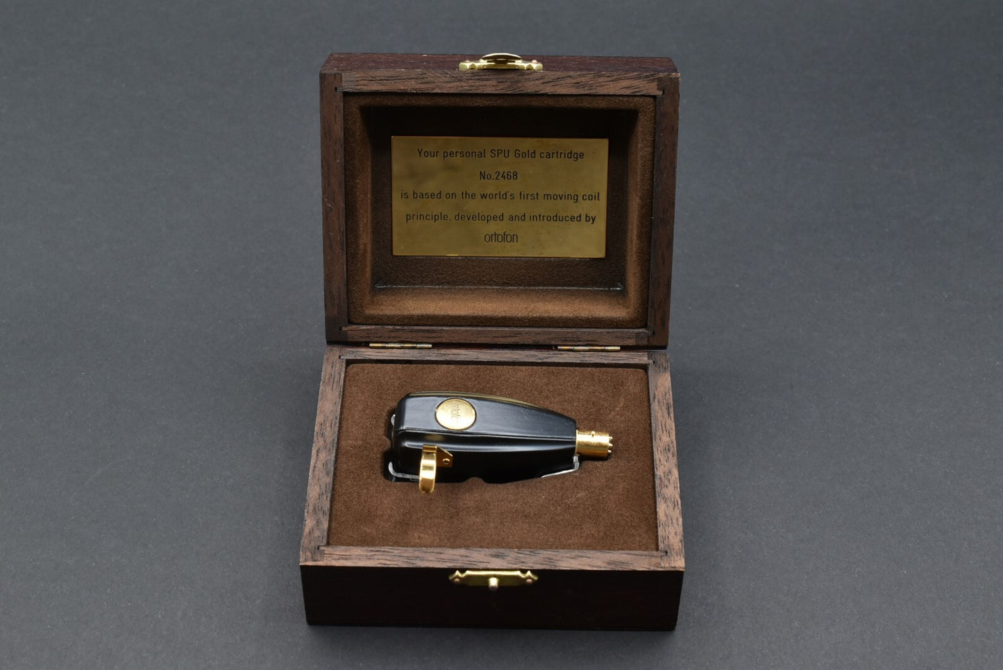 Ortofon Ortofon SPU-G Gold Limited MC Cartridge **Silver Wire Coil** – phono cartridge or stylus – high-fidelity audio component for vinyl enthusiasts
