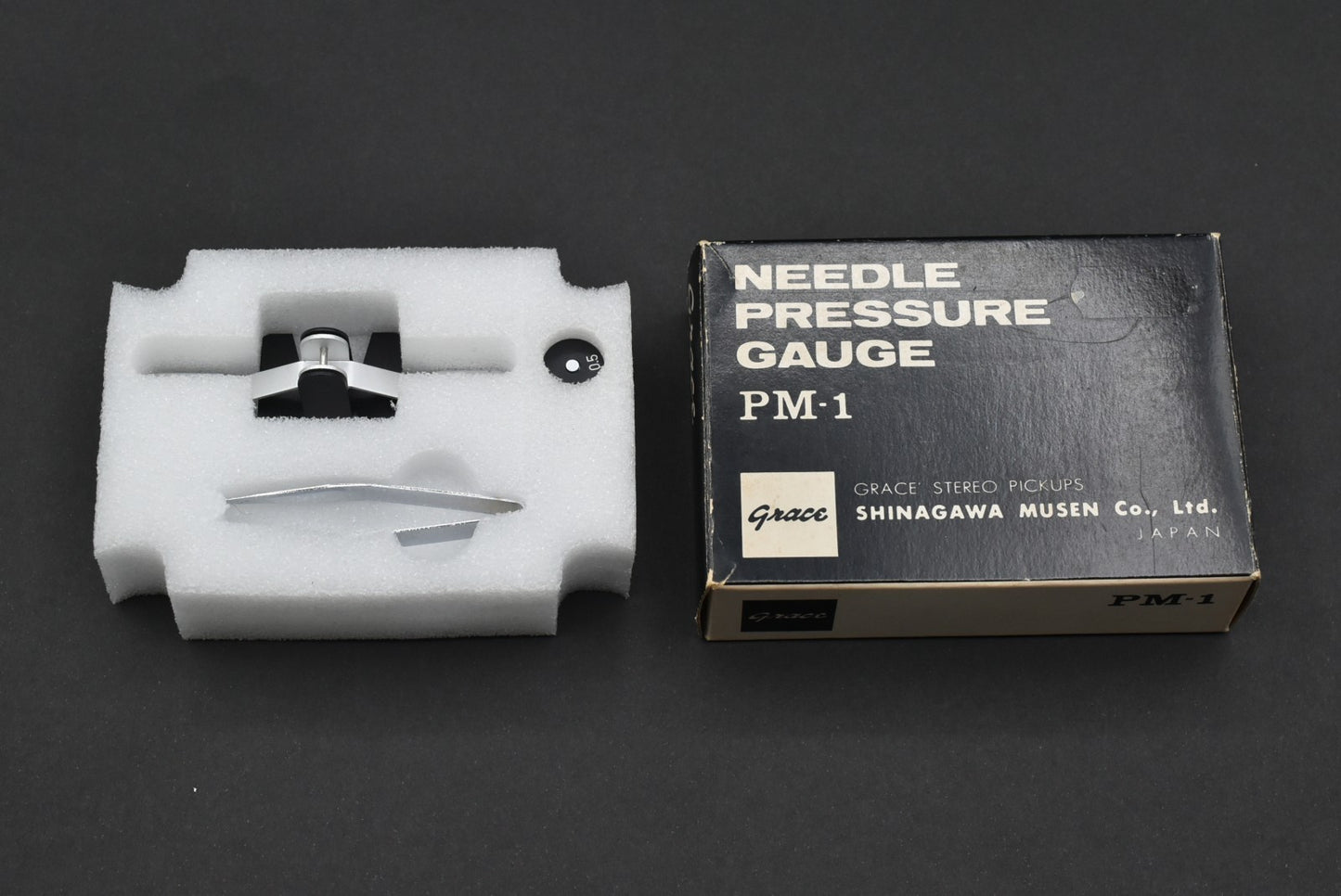 GRACE PM-1 Stylus Needle Pressure Gauge.