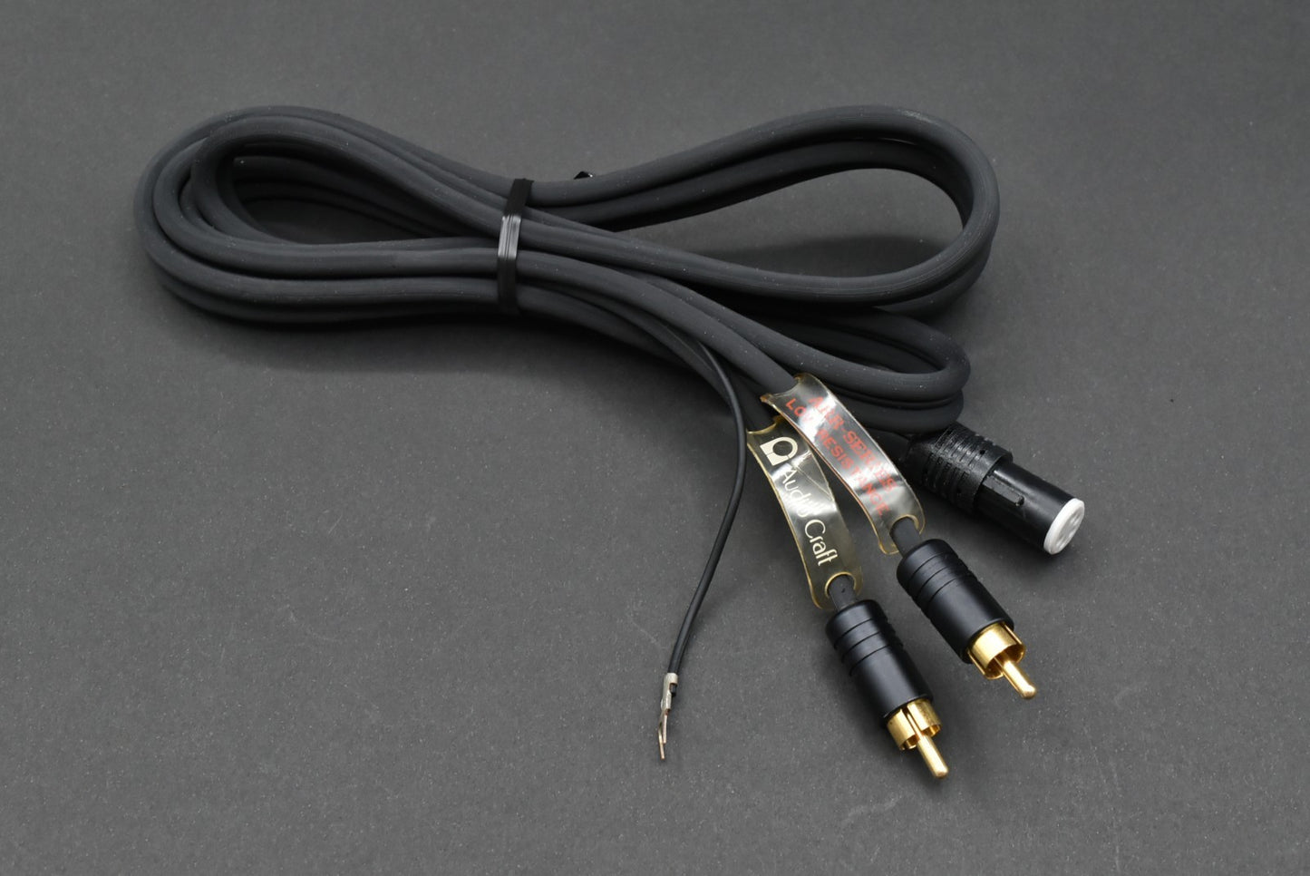 Audio Craft ARR Analog Phono Tonearm Cable 1.5m DIN RCA.