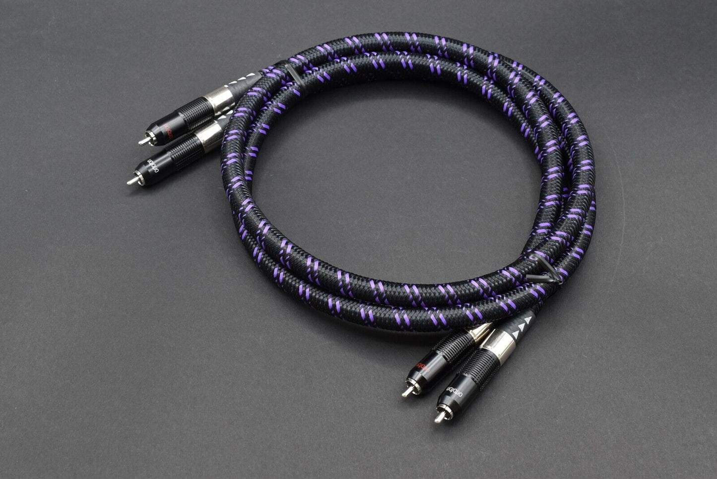 Ortofon Ortofon Reference 8NX 99.999999% 8NCu-Hybrid Interconnect Phono RCA Cable 1.0m – phono tonearm cable – audiophile-grade replacement cord for clear analog sound
