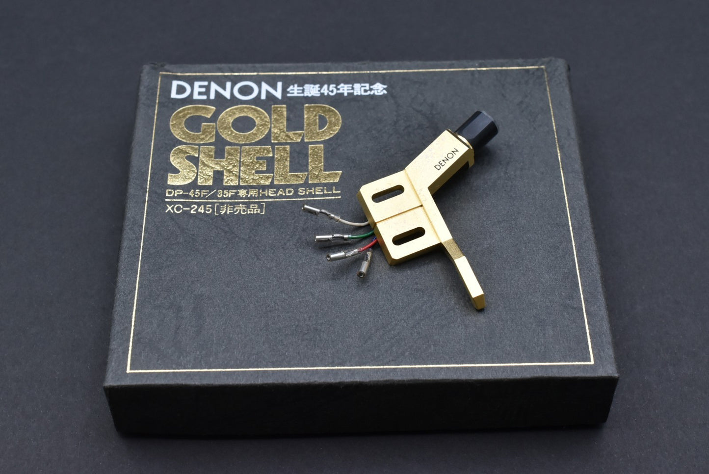 DENON XC-245 Gold Headshell / 3.1g.