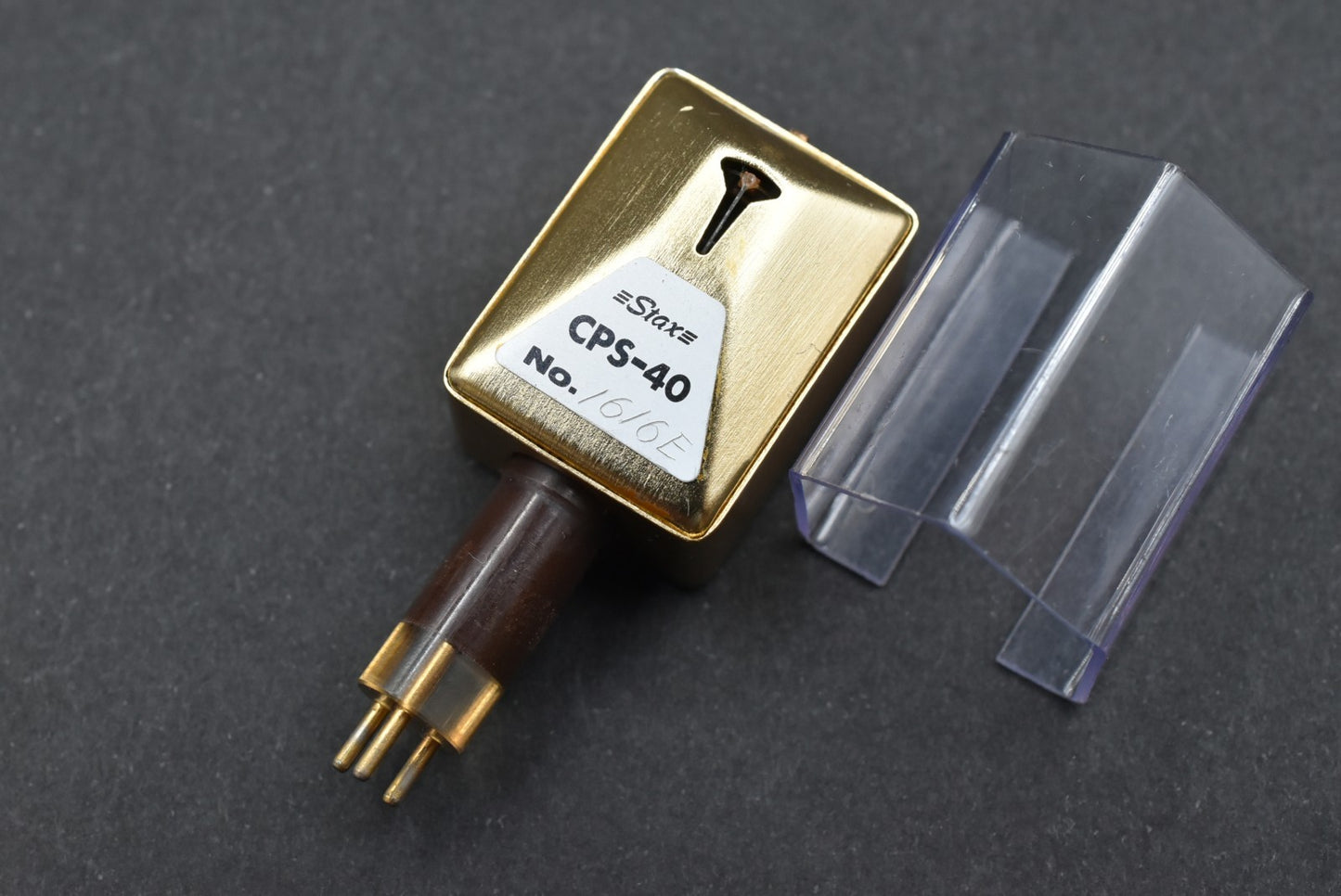 STAX CPS-40 RF condenser style phono cartridge (stereo).