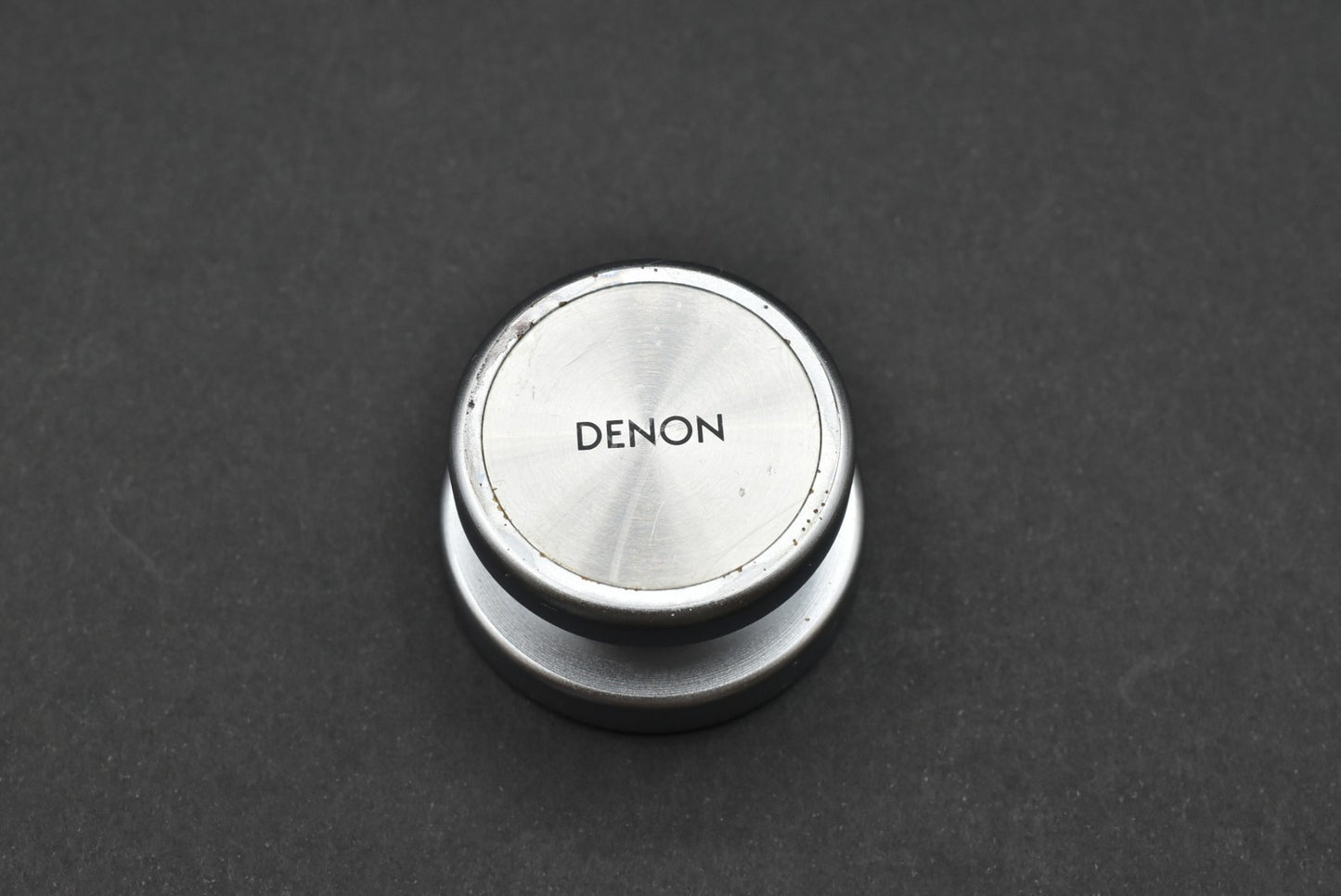 DENON AD-3 Record Stabilizer Clamp /45 EP Adapter 02.