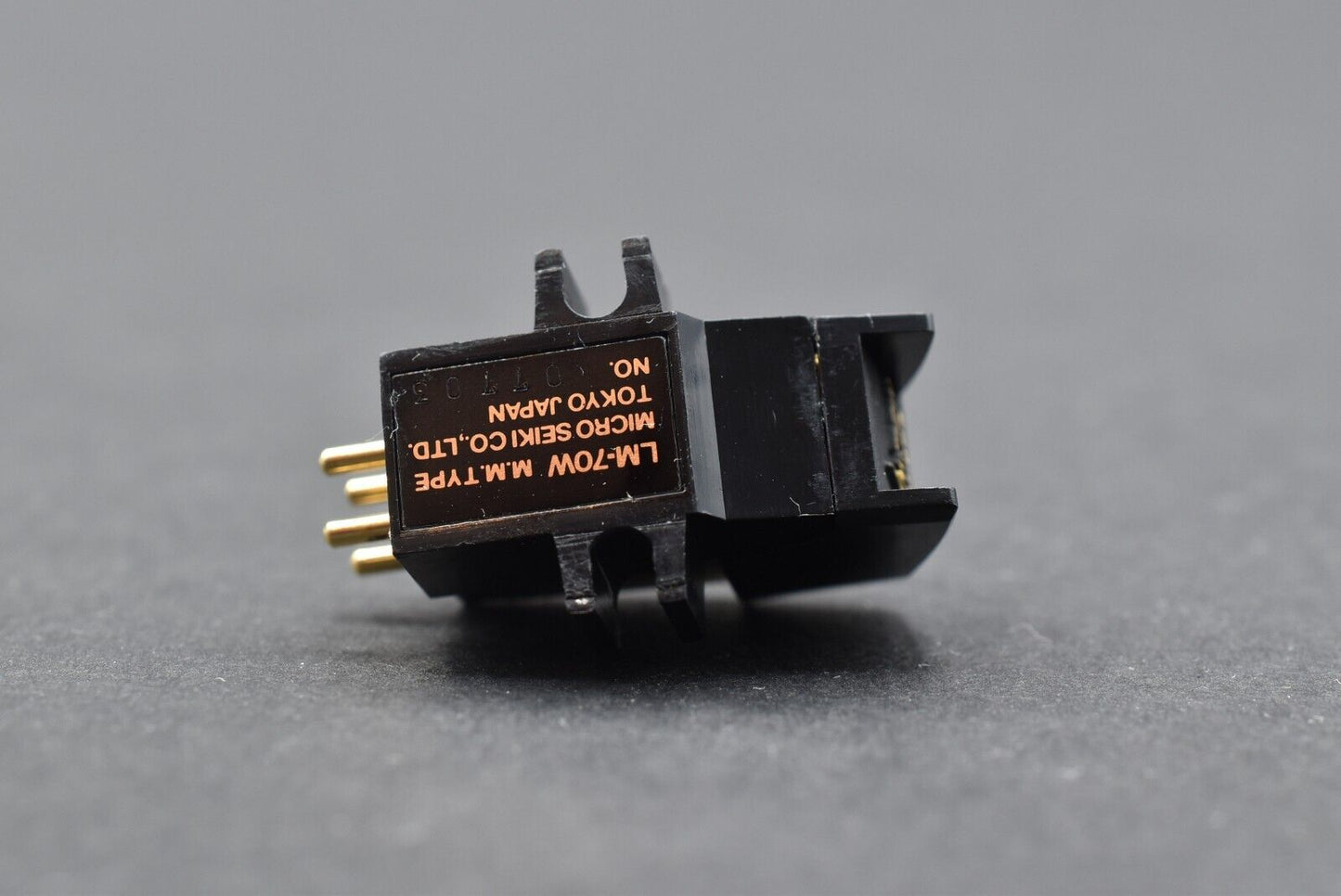 MICRO LM-70W MM Cartridge "Twisted Silver Coil System" *Beryllium Cantilever