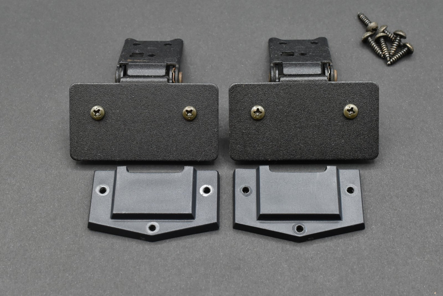 JVC Victor QL-Y5/QL-Y7/QL-Y55F Dustcover Hinges Hinge Bracket x 2.