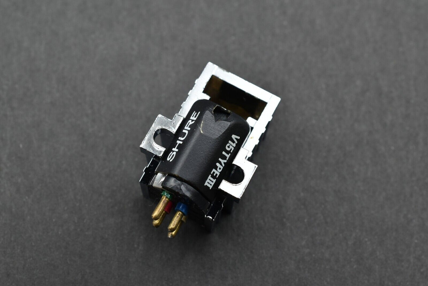 Shure *without stylus* SHURE V15 Type III Type 3 MM Cartridge "White Letter,Early / 03 – phono cartridge or stylus – high-fidelity audio component for vinyl enthusiasts