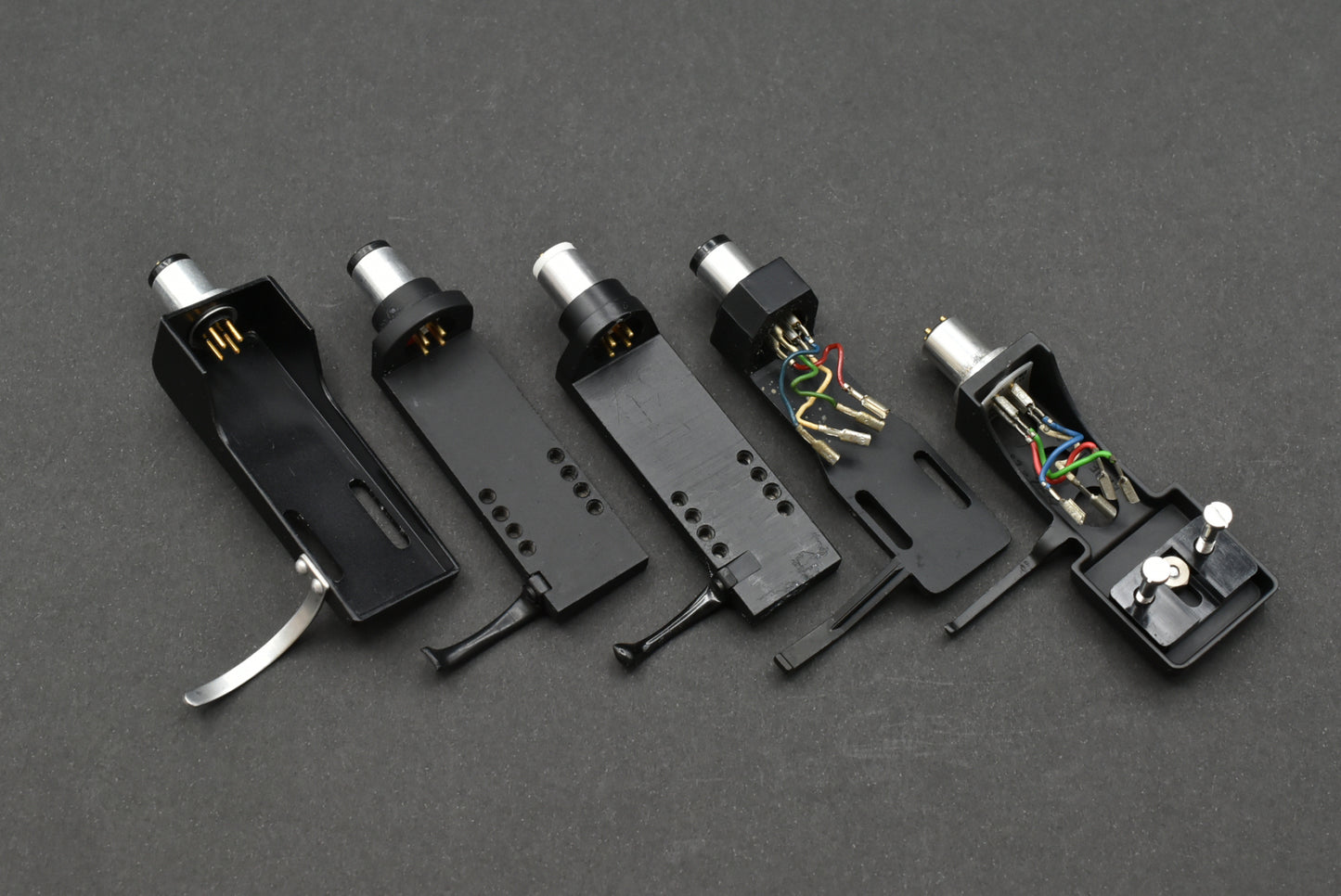 Headshell Set of 5 – Audio-Technica MG-10,MG-9, Technics SH-98, Denon PCL-3【Ships from US🇺🇸】