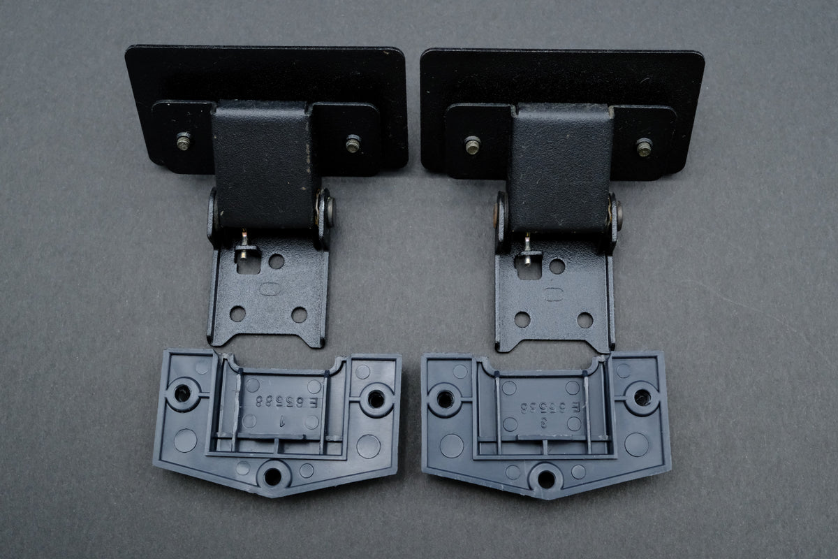 JVC Victor QL-Y5 / QL-Y7 / QL-Y55F / QL-A75 / QL-A95 Dust Cover Hinge Brackets – Pair