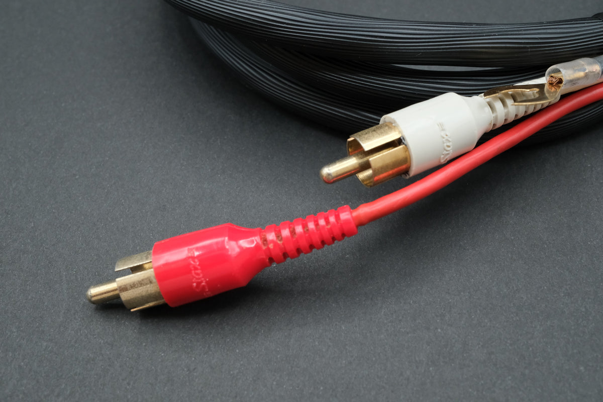 Stax Original 5-Pin Tonearm Phono Cable DIN to RCA