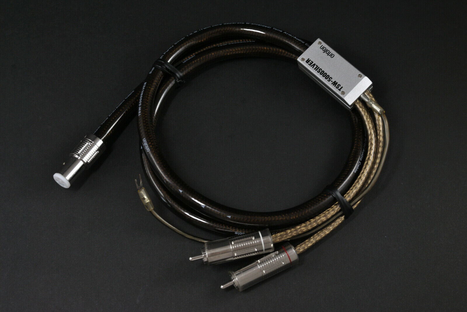 Ortofon TSW-5000 Silver 6NAg 99.9999% Tonearm Arm Cable / 1.2m