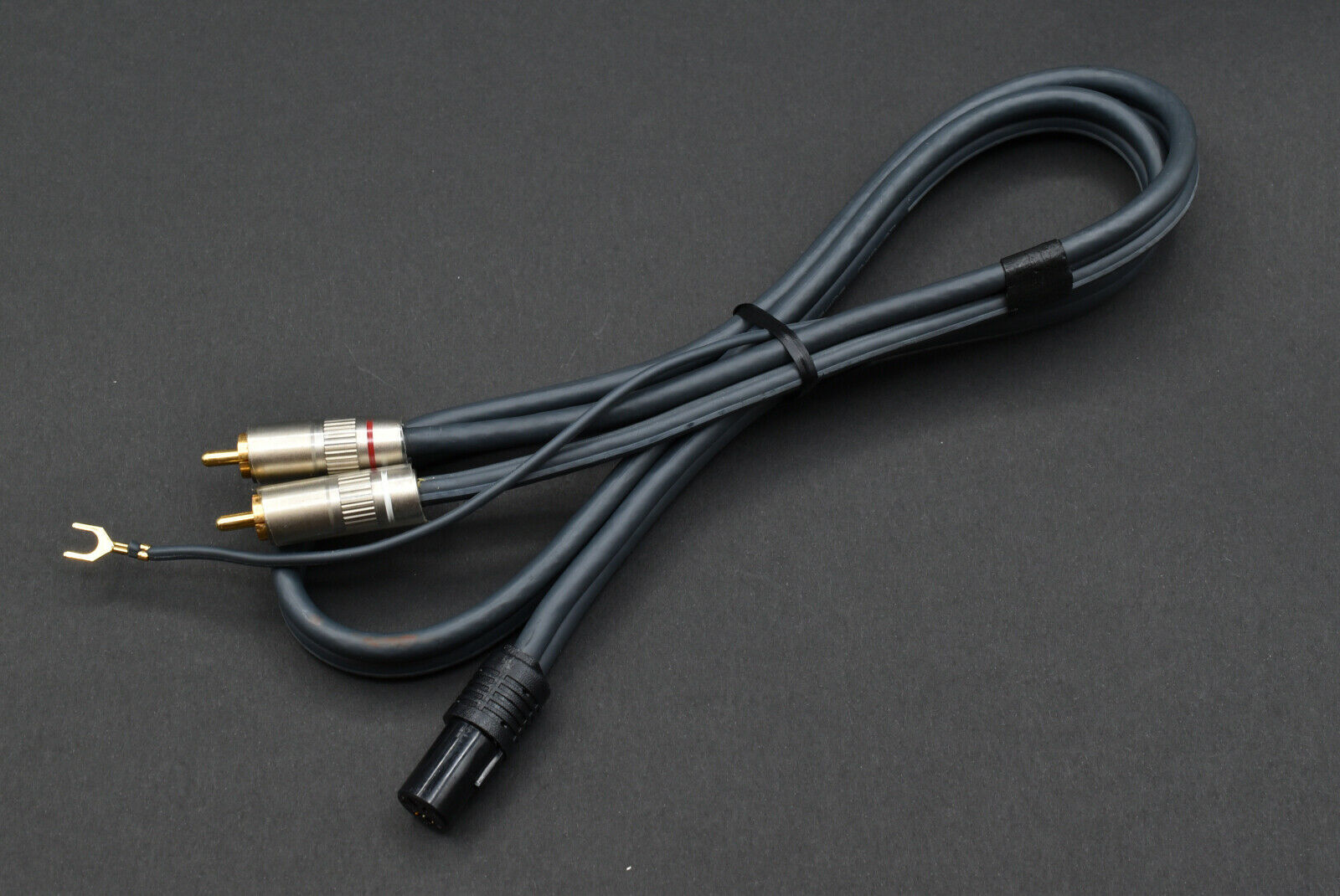 Fidelity Research SQX-2 Tonearm 5pin Phono Cord Cable for FR64,FR64S / 80cm
