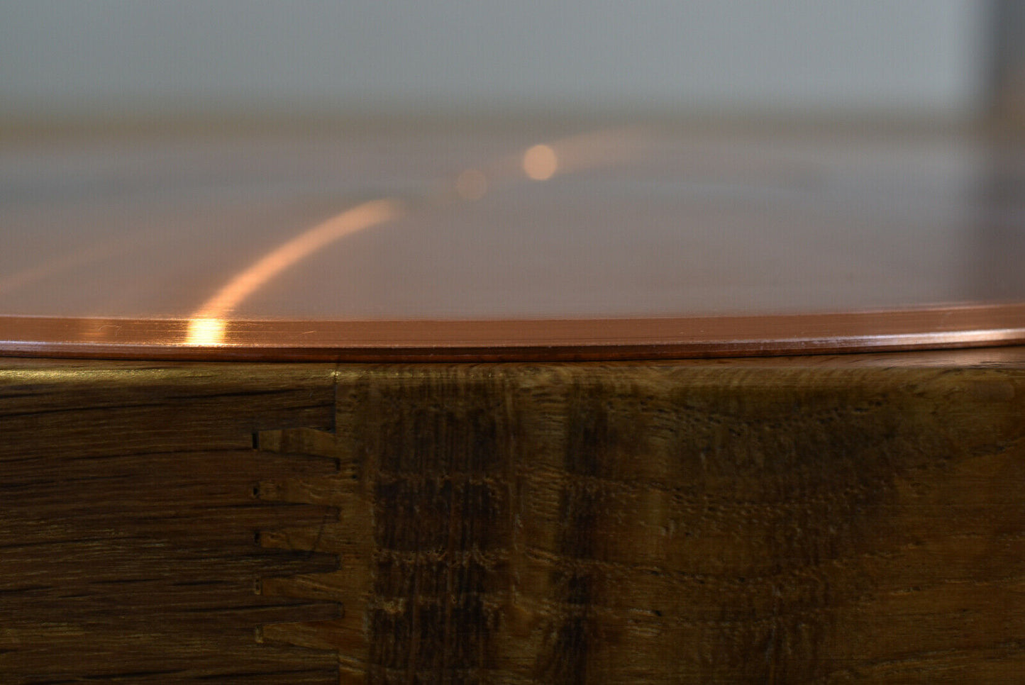 **it has a small warp** MICRO CU-180 Copper Turntable Mat Sheet / MICRO SEIKI