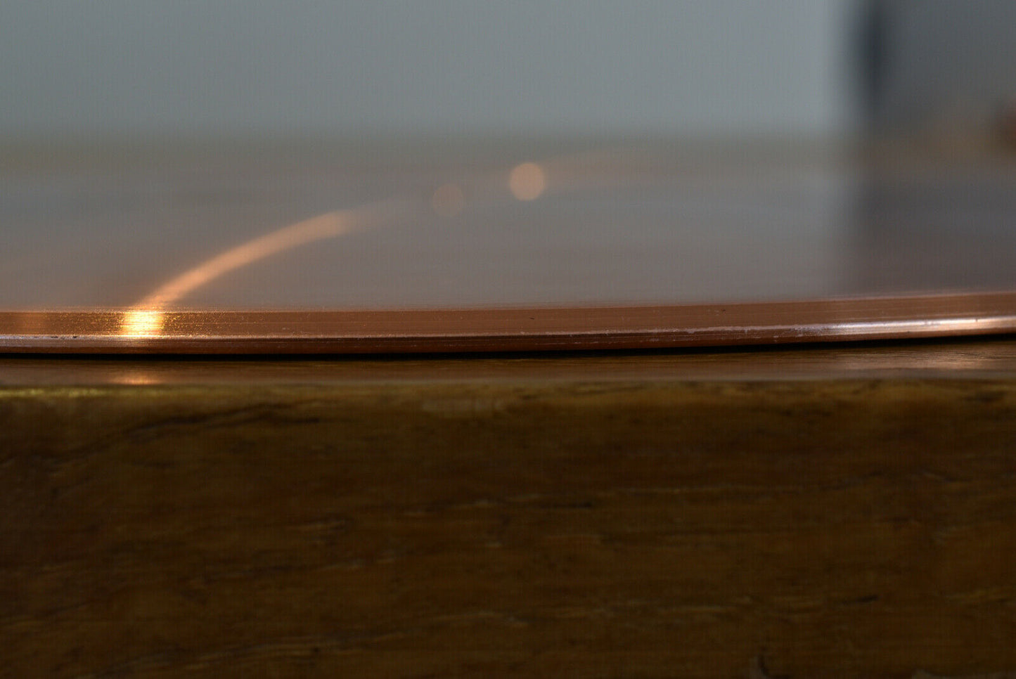 **it has a small warp** MICRO CU-180 Copper Turntable Mat Sheet / MICRO SEIKI