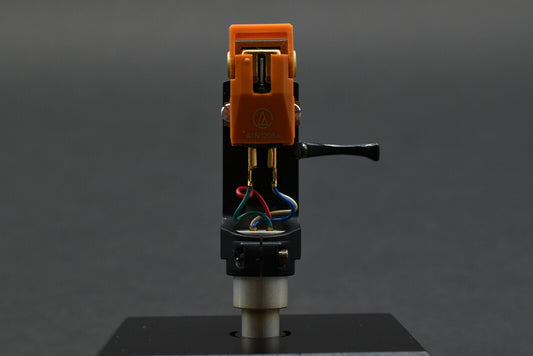 Audio-Technica Audio Technica AT120Ea AT-120Ea MM Cartridge w/ AT-MS11 Headshell – phono cartridge or stylus – high-fidelity audio component for vinyl enthusiasts