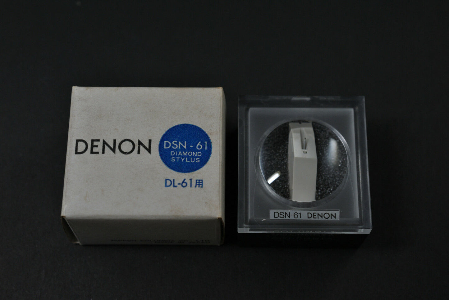DENON NOS! DENON DSN-61 Original Replacement Stylus Needle for DL-61 Cartridge – phono cartridge or stylus – high-fidelity audio component for vinyl enthusiasts