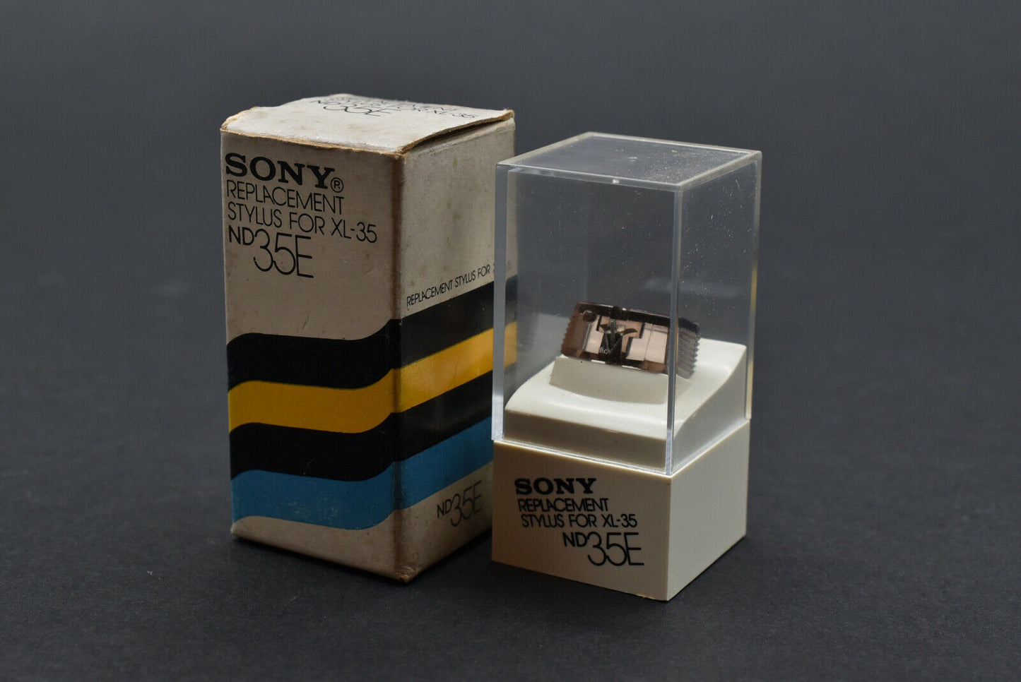 Sony MIB! SONY ND-35E Original Stylus Needle for XL-35 Cartridge – phono cartridge or stylus – high-fidelity audio component for vinyl enthusiasts
