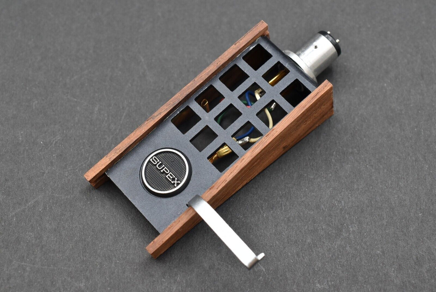 SUPEX SL-7 Aluminum with Rosewood Headshell shell / 10.5 g