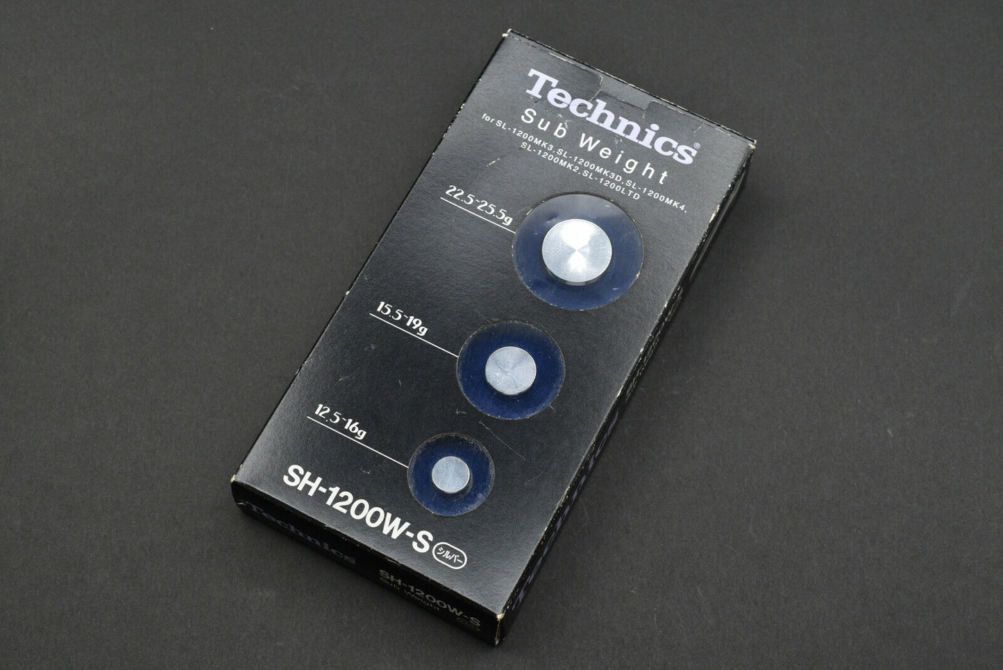 Technics Technics SH-1200W-S for SL-1200/1210 MK2-MK6 Tonearm Sub Weight / Ortofon SPU – tonearm sub-weight or counterweight – precision balance accessory for stable tracking on vintage turntables
