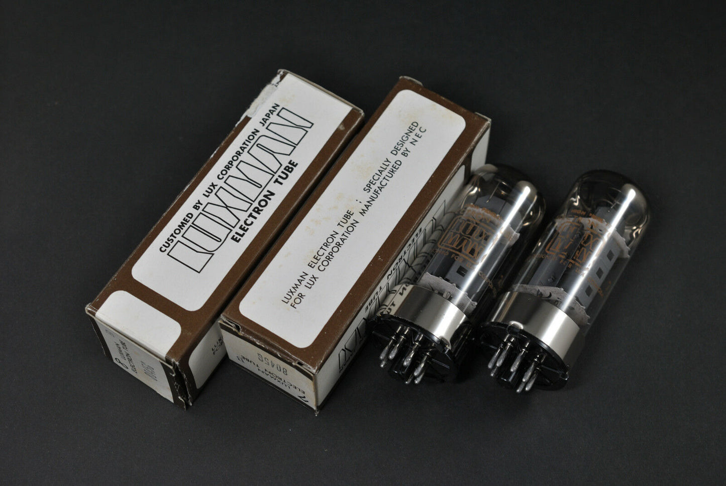 LUXMAN NOS! LUXMAN LUX/NEC 8045G Vacuum Tube / 2pcs – vintage HiFi audio part from Japan