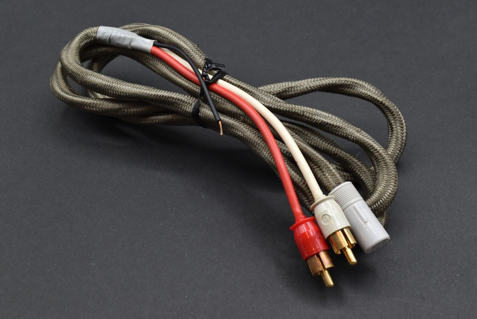 Vintage Tonearm arm 5pin Phono Cord Cable Technics,DENON,MICRO,AudioTechnica