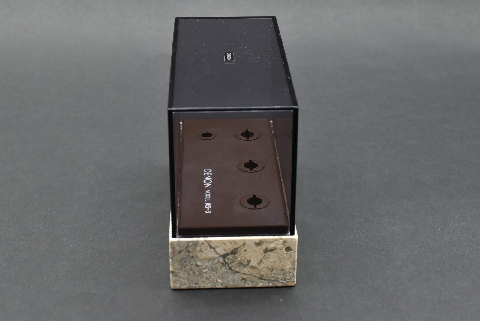 DENON AS-3 Cartridge Keeper Case Box Holder.
