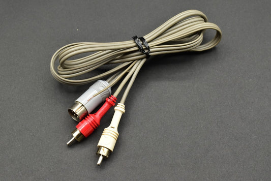 Micro Tonearm Cable -The socket shape is the same as old Ortofon tonearm vintage hi‑fi equipment photo - image 1