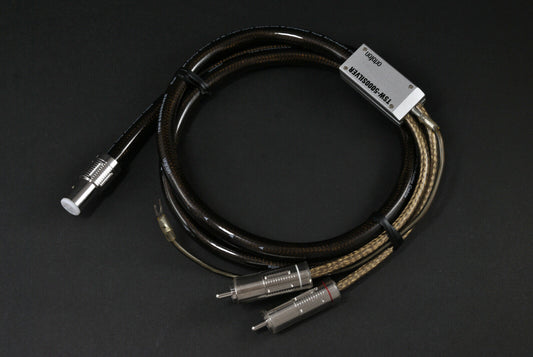 Ortofon Ortofon TSW-5000 Silver 6NAg 99.9999% Tonearm Arm Cable / 1.2m – phono tonearm cable – audiophile-grade replacement cord for clear analog sound