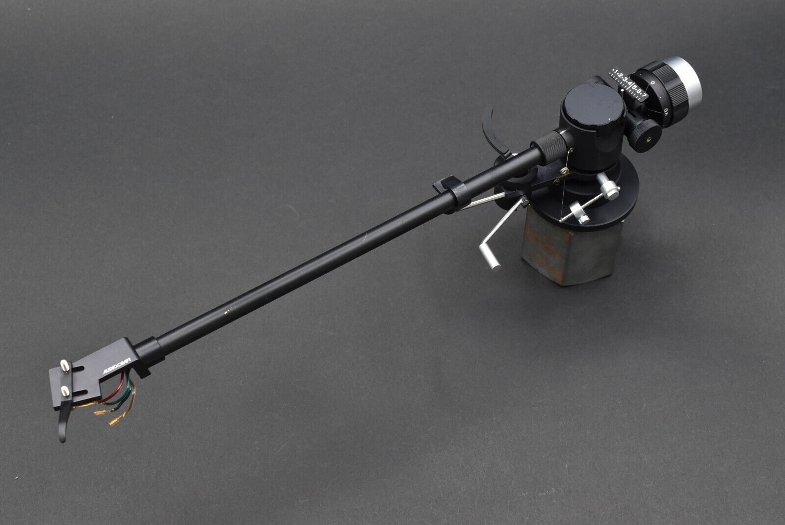 Audio Craft Audio Craft Audiocraft AC-4000MC-S with MC-SL Straight Long Tonearm – precision tonearm – high-end arm for vintage turntables