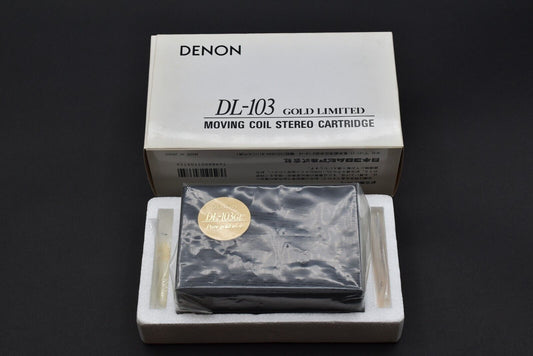 Denon MIB! Denon DL-103GL Gold Limited MC Cartridge(4N Gold Wire) – phono cartridge or stylus – high-fidelity audio component for vinyl enthusiasts