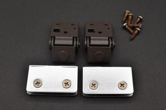 DENON DP-40F DP-50 DP-57 DP-59 DP-62 etc Dustcover Hinge x 2 Hinges Bracket