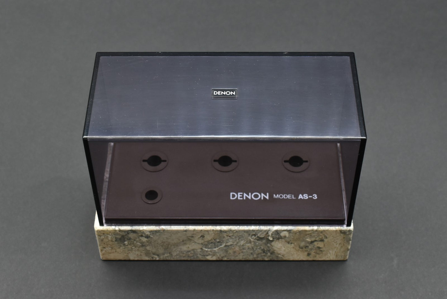 DENON AS-3 Cartridge Keeper Case Box Holder.