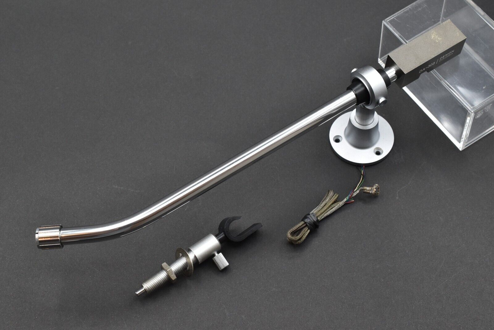 Denon DENON DA-303 Tonearm – precision tonearm – high-end arm for vintage turntables