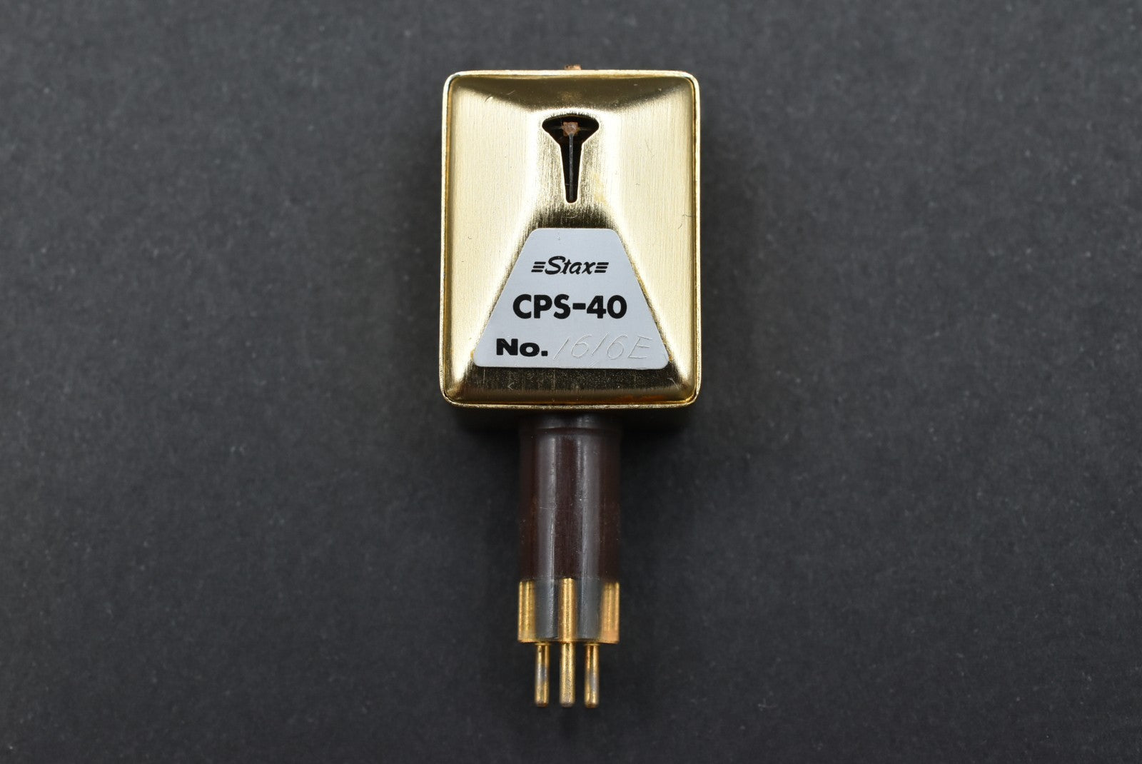 STAX CPS-40 RF condenser style phono cartridge (stereo).
