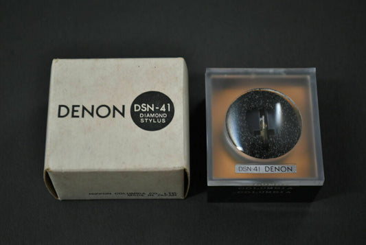 Denon NOS! DENON DSN-41 Original Diamond Stylus Needle for DL-108R – phono cartridge or stylus – high-fidelity audio component for vinyl enthusiasts
