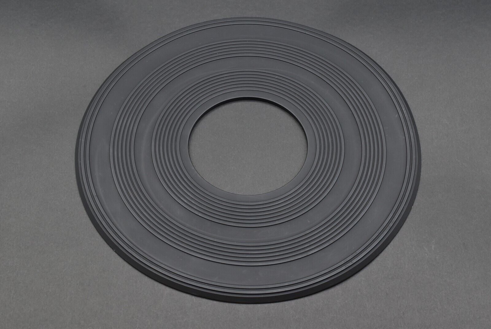 Denon DENON DP-6700/DP-6000 Turntable Original Rubber Mat Sheet – rubber turntable mat or platter sheet – anti-resonance accessory for HiFi record players