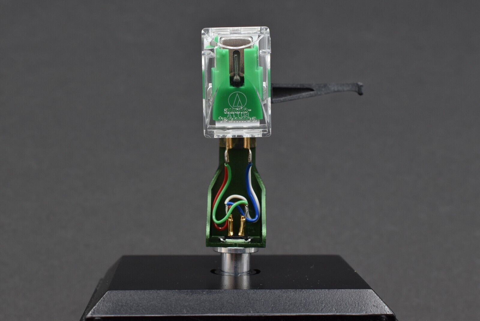 Audio Technica D-7 Green Headshell with AT10d MM Cartridge