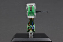 Load image into Gallery viewer, Audio Technica D-7 Green Headshell with AT10d MM Cartridge
