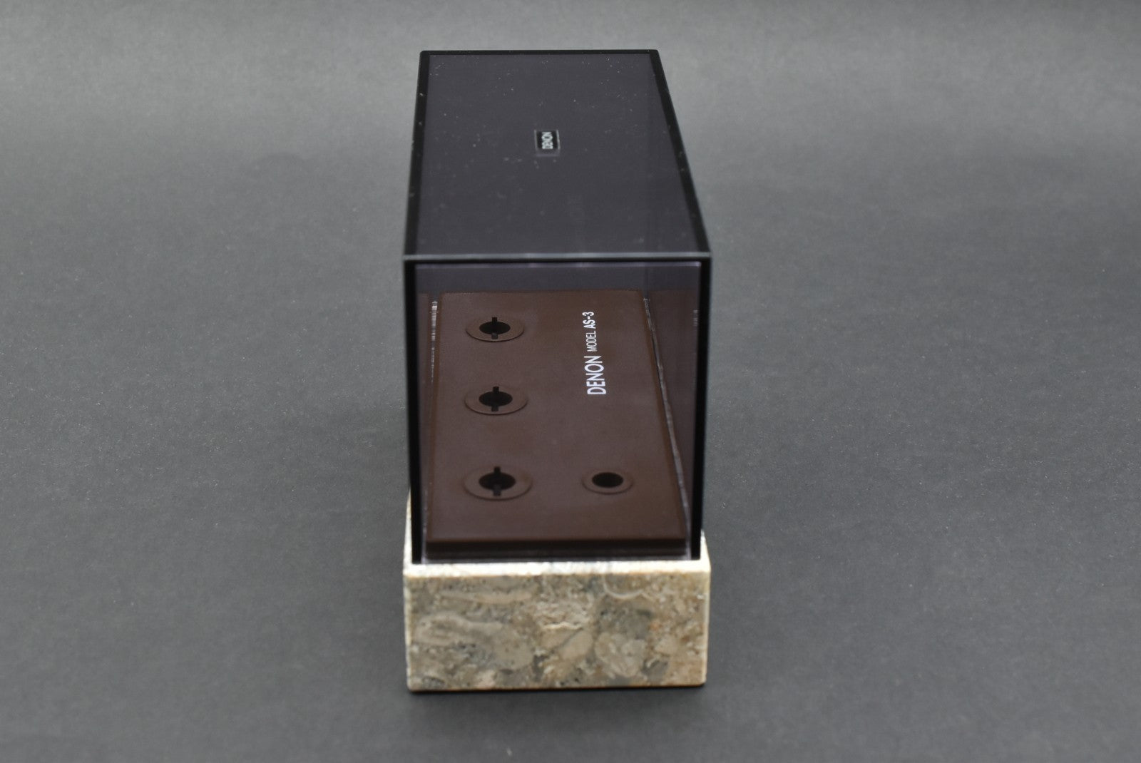 DENON AS-3 Cartridge Keeper Case Box Holder.