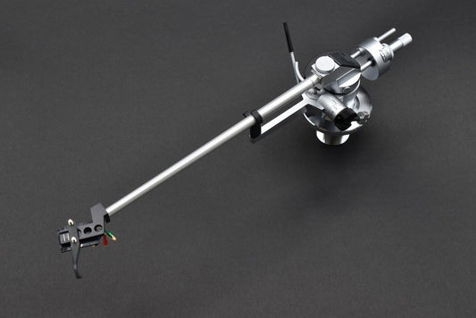 Audio-Technica Audio Technica AT-1100 Straight Tonearm with ASP-1 **Pure Silver lead wire** – precision tonearm – high-end arm for vintage turntables