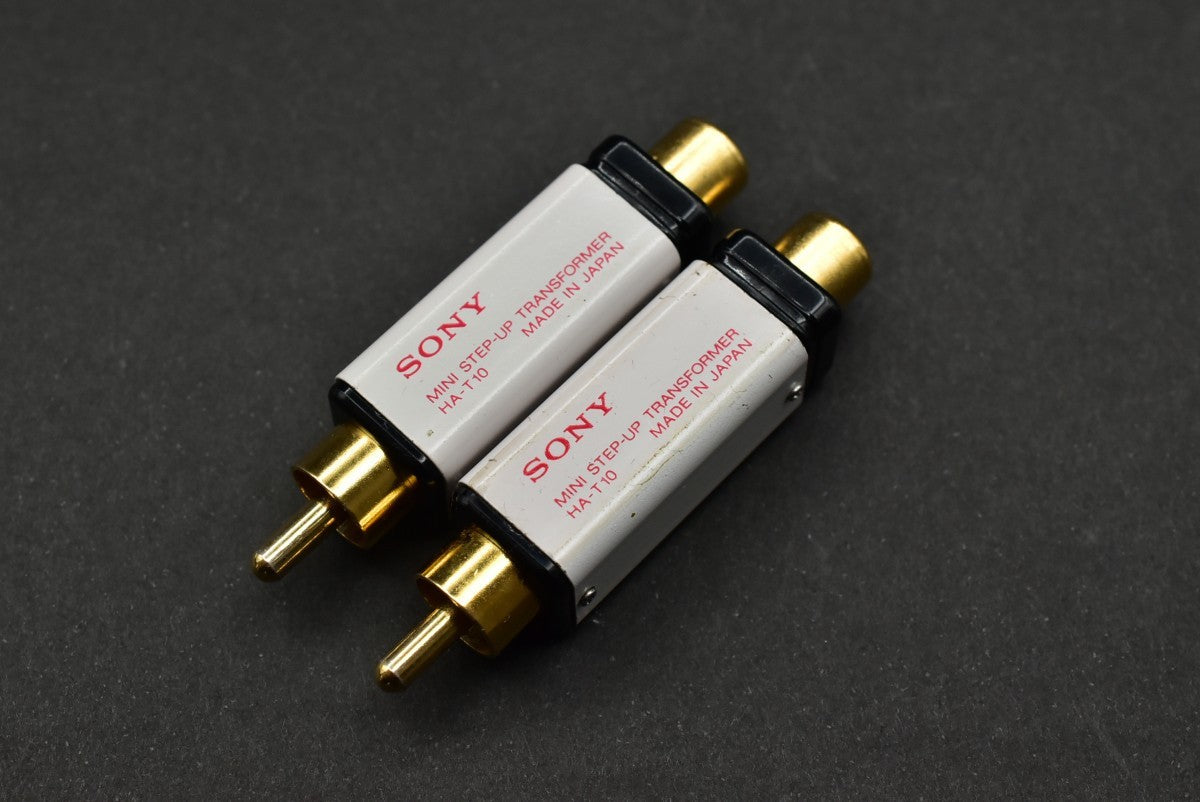 SONY HA-T10 Mini MC Step Up Transformer cartridge and tonearm detail - image 1