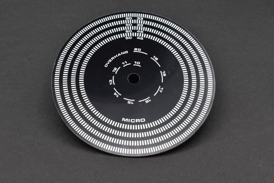 Micro Seiki MICRO MST-105 Overhang Gauge Stroboscope / Micro Seiki 03 – vintage HiFi audio part from Japan