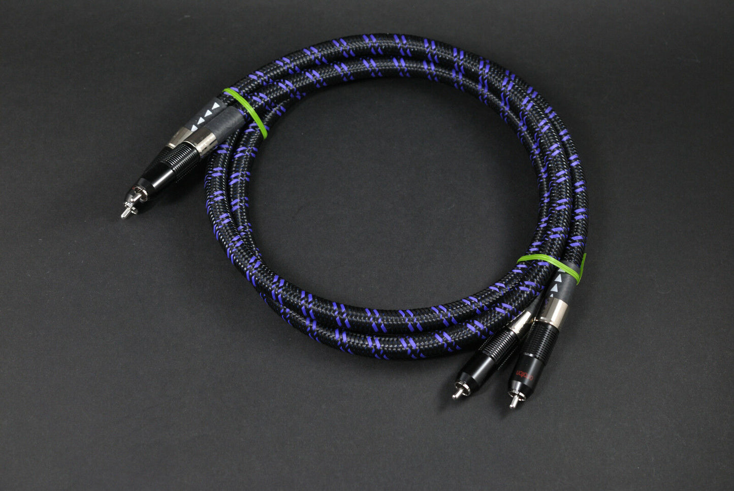 Ortofon Ortofon Reference 8NX 99.999999% 8NCu-Hybrid Interconnect Phono RCA Cable 1.0m – phono tonearm cable – audiophile-grade replacement cord for clear analog sound