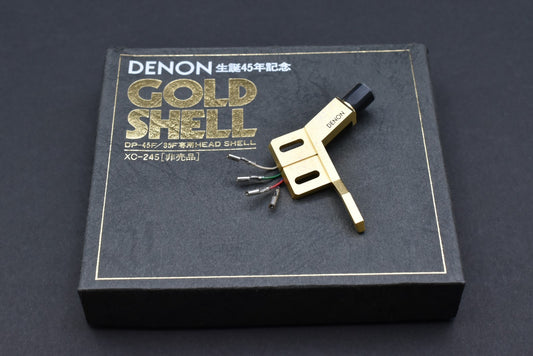 DENON XC-245 Gold Headshell / 3.1g.