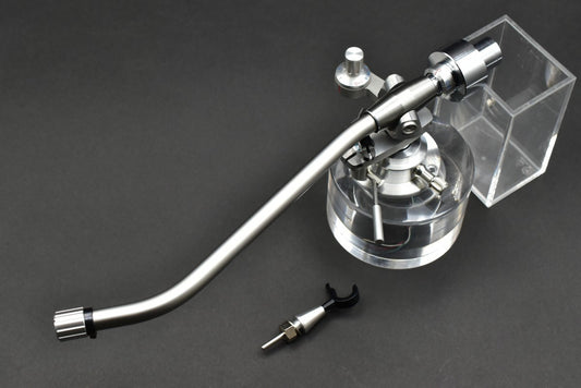 MICRO MA-202L Long Tonearm cartridge and tonearm detail - image 1