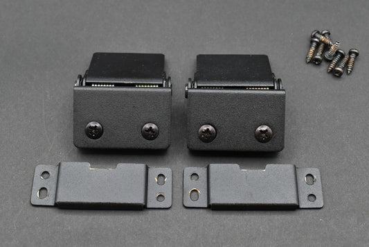 Micro Seiki MICRO BL91 BL99V SX111FV etc Dustcover Hinge Bracket x 2 – dustcover hinge bracket – replacement hinge part for vintage turntable lids