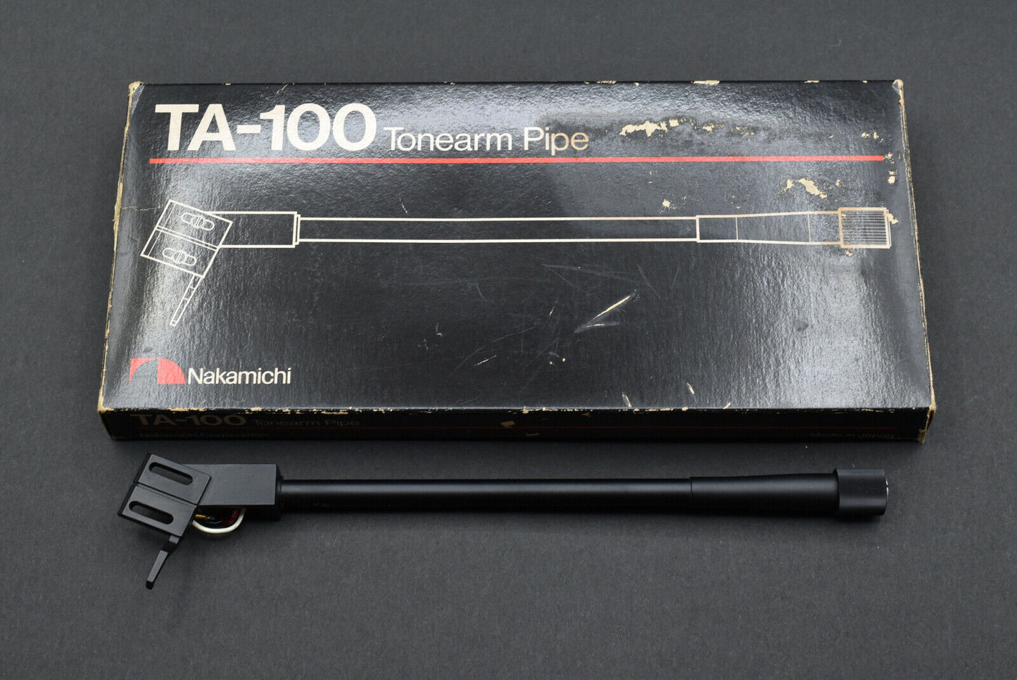 Nakamichi Nakamichi TA-100 Straight Tonearm Arm Pipe Tube for Dragon-CT – precision tonearm – high-end arm for vintage turntables