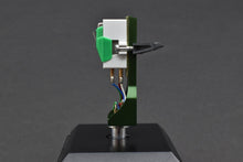 Load image into Gallery viewer, Audio Technica D-7 Green Headshell with AT10d MM Cartridge
