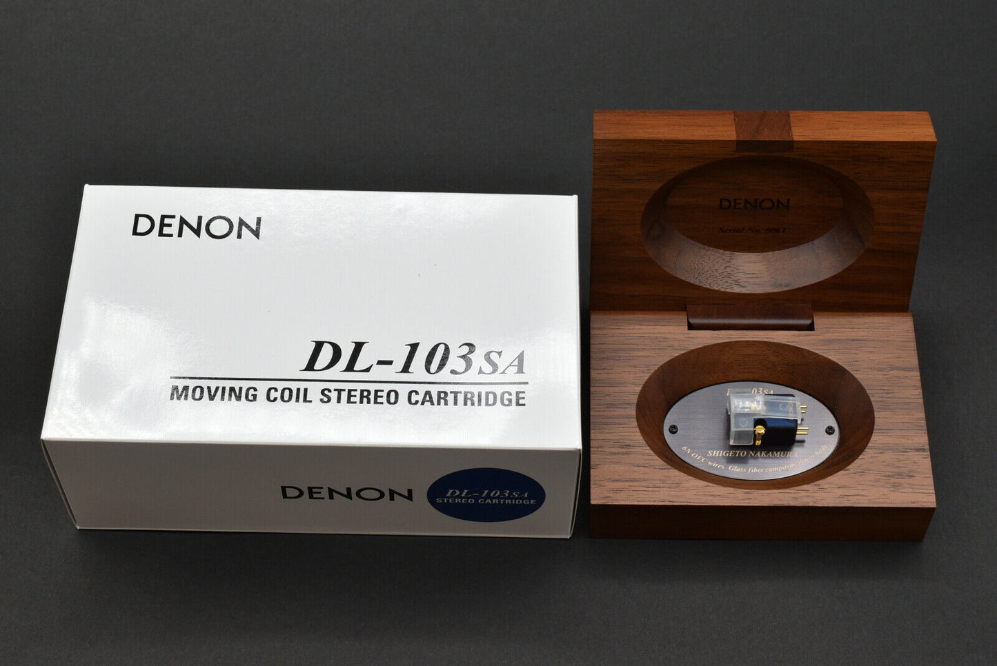 Denon DENON DL-103SA MC Cartridge **6N OFC Wires / Glass Fiber Composite Epoxy Body** – phono cartridge or stylus – high-fidelity audio component for vinyl enthusiasts